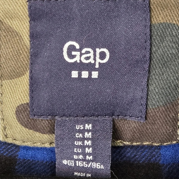 Gap Camouflage button up jacket - Picture 5 of 5